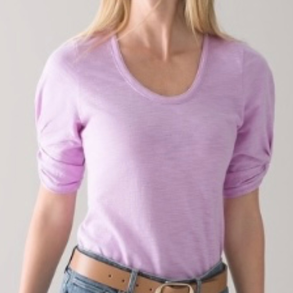 WHBM Twist Sleeve Tee S